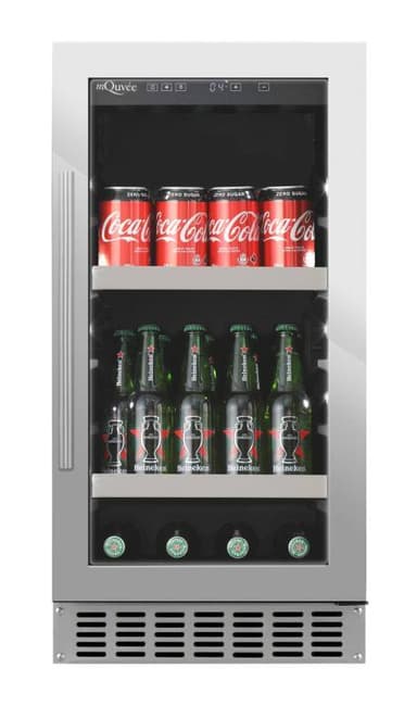 Ølkøleskab / drikkevarekøler til indbygning - BeerServer 40 Stainless