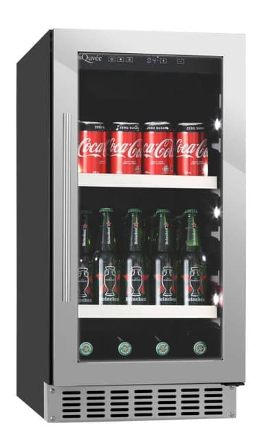 Ølkøleskab / drikkevarekøler til indbygning - BeerServer 40 Stainless