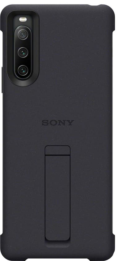 Sony Xperia 10 IV Style mobilcover (sort)