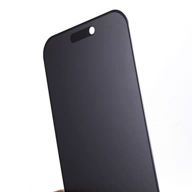til iPhone 15 Hærdet glas 180-graders anti-spion Privacy 2stk