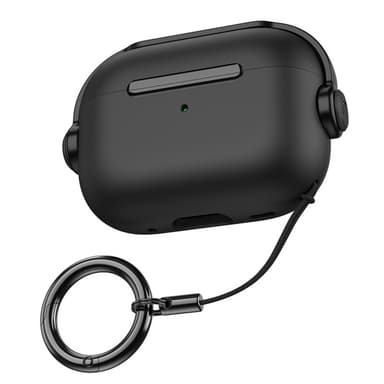 TPU AirPods Cover Cover Beskyttende Cover til AirPods Pro/Pro 2 Sort AirPods Pro 2