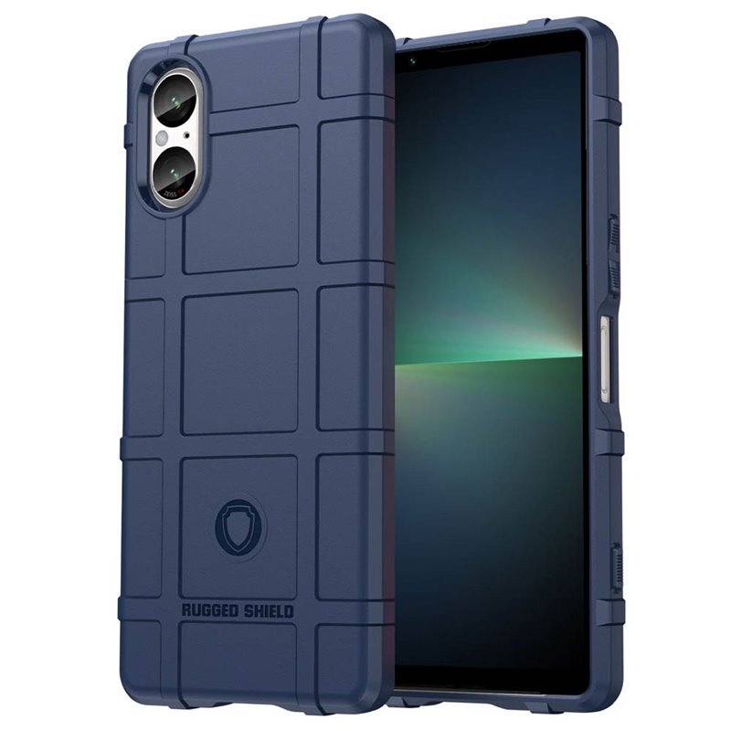 Rugged Shield cover Sony Xperia 5 V - Blå