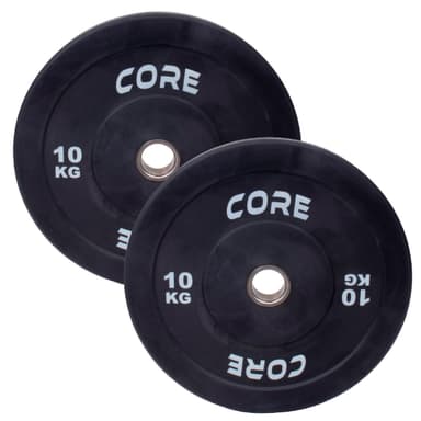 Core Sæt af 2 Bumper plates 5-25 kg - 5 kg