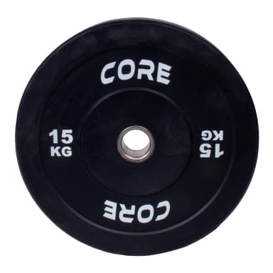 Core Bumper plate vægtskive 50mm, 5-25 kg - 5 kg