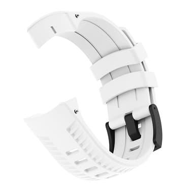 Bløde silikone urremme til Suunto spartan sport håndled hr baro/Suunto9 Baro Hvid