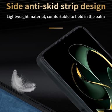 SKALO Xiaomi 13T/13T Pro AZNS PU læder Cover - Sort