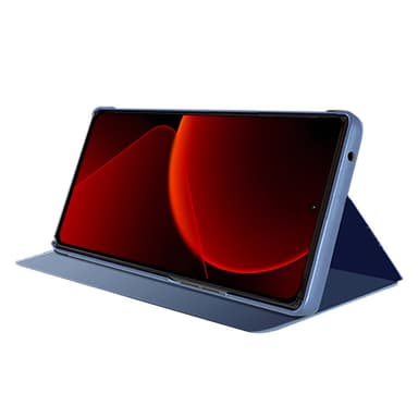 SKALO Xiaomi 13T/13T Pro Clear View Mirror Etui - Blå