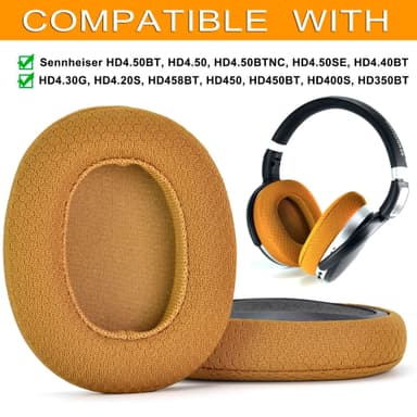 Udskiftning af ørepuder til Sennheiser HD 4.50BT/ HD 4.50/ HD 4.50BTNC/ HD 4.50SE Brun