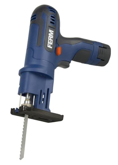 FERM JSM1026 Batteridrevet stiksav 12V - Inkl. 1x 1,5Ah Li-Ion-batteri - DIY