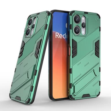 SKALO Xiaomi Redmi 12 4G/5G Hybrid BIBERCAS Cover - Grøn