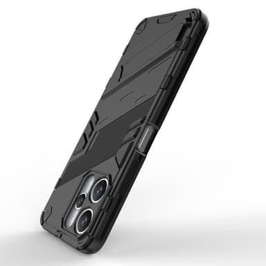 SKALO Xiaomi Redmi 12 4G/5G Hybrid BIBERCAS Cover - Sort