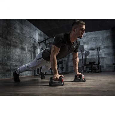 Gorilla Sports Push-Up greb - Sort