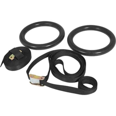 Gorilla Sports Olympic Gym Ringe GS - Plast, Gym Ringe
