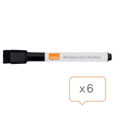 Whiteboard marker Nobo sort 6-p
