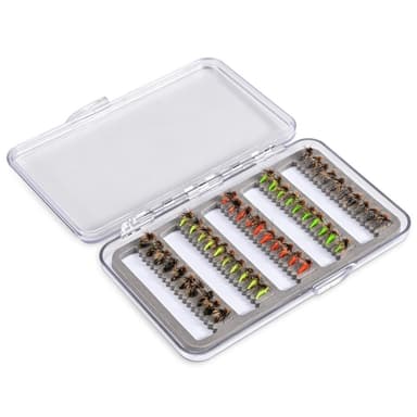 50 stk Fluefiskeri Drag Kit Bait Fisketilbehør - Insekt