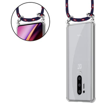 OnePlus 8 PRO Etui Cover Kæde (Blå)