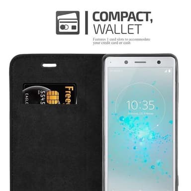 Cover Sony Xperia XZ2 COMPACT Etui Case (Sort)