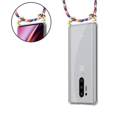 OnePlus 8 PRO Etui Cover Kæde (Blå)