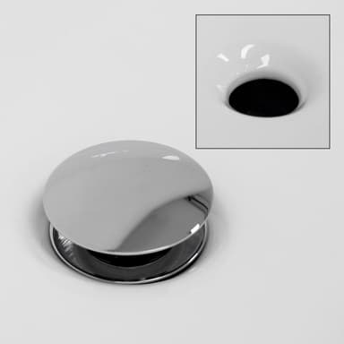 Håndvask oval form uden overløb 600x420x145 mm Hvid keramik