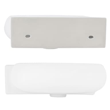 Keramisk håndvask med afløbssæt 430 x 280 mm