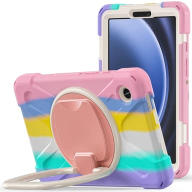 SKALO Samsung Tab A9 Ekstra stødsikker Armor 360 håndtag/stativ Cover