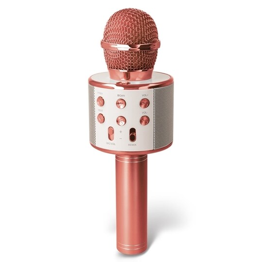 Forever Bluetooth microphone with speaker BMS-300 Lite rose gold