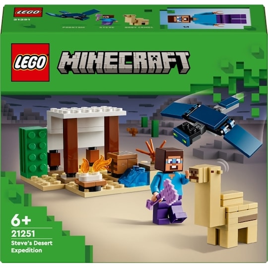 LEGO Minecraft 21251  - Steve s Desert Expedition