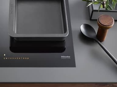Miele Kogeplade KM 7575 FL (Sort)