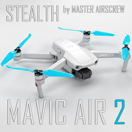 Master Airscrew Mavic Air 2 Stealth Prop sæt blå
