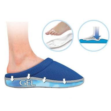 Bambustøfler med Gel 35/36