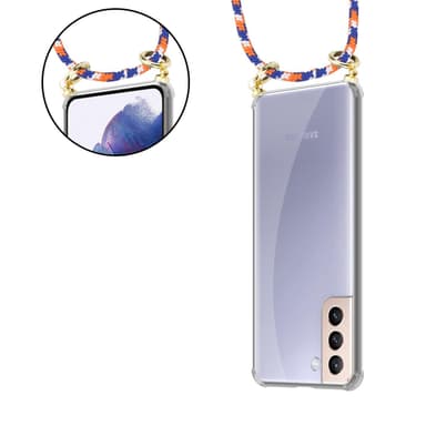 Samsung Galaxy S21 PLUS Etui Cover Kæde (Blå)