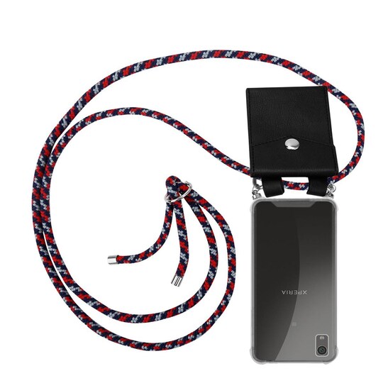 Sony Xperia XA1 PLUS Etui Cover Kæde (Blå)