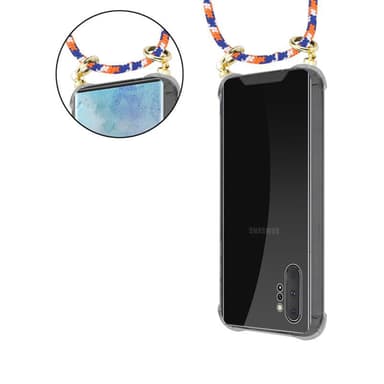 Samsung Galaxy NOTE 10 PLUS Etui Cover Kæde (Blå)