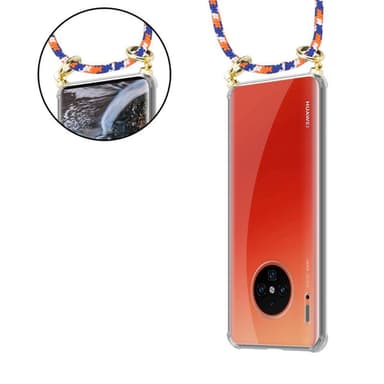 Huawei MATE 30 PRO Etui Cover Kæde (Blå)