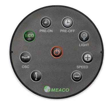 Fjernbetjening til MeacoFan 1056 cirkulationsventilator