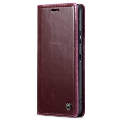 CaseMe Wallet 2-kort Samsung Galaxy S24 Plus - Vinrød