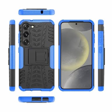 Stødbestandigt cover med stativ Samsung Galaxy S24 Plus - Blå