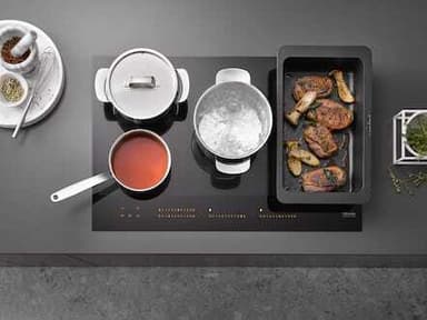Miele Kogeplade KM 7575 FL (Sort)