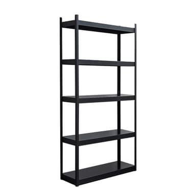 Fornorth Stålreol 400kg, 60x40x183cm, Sort