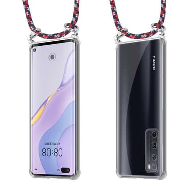 Huawei NOVA 7 PRO 5G Etui Cover Kæde (Blå)