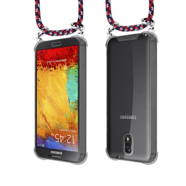 Samsung Galaxy NOTE 3 Etui Cover Kæde (Blå)
