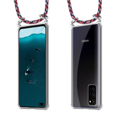 Honor View 30 Etui Cover Kæde (Blå)