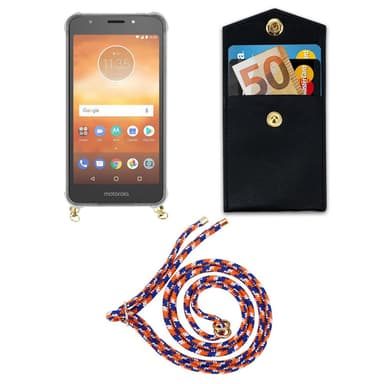 Motorola MOTO E5 / G6 PLAY Etui Cover Kæde (Blå)
