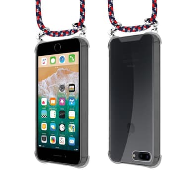 iPhone 7 PLUS / 7S PLUS / 8 PLUS Etui Cover Kæde (Blå)