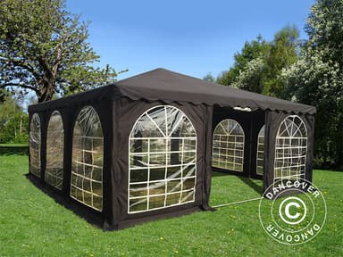 Pagodetelt UNICO 6x6m, Sort