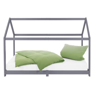 ML Design Seng90x200cm tag og spalteramme, lysegrå