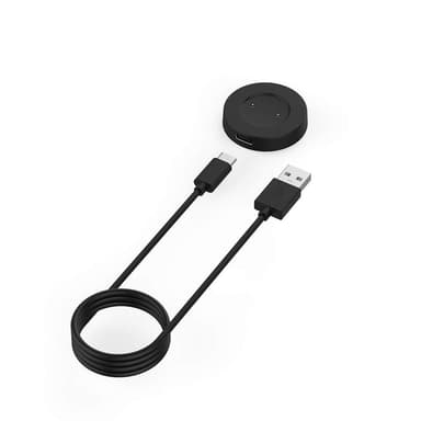 Oplader til Huawei Watch GT 2e/Honor Magic 2 Smartwatch 2-pak Sort