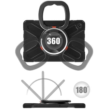 Til Samsung Galaxy Tab A9+ Etui PC+Silikone Tablet Cover