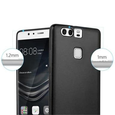 Huawei P9 Cover Etui Case (Sort)