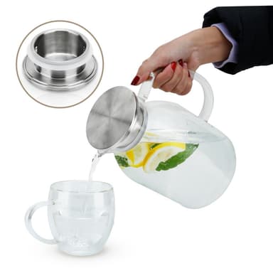 Karaffel Kande Tekande med filter 1,8 liter